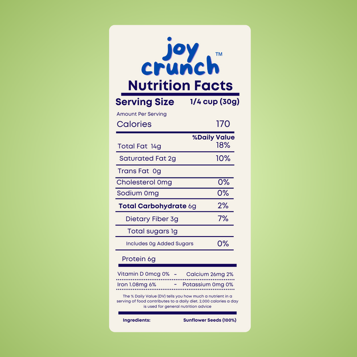 Joy Crunch Sunflower Seeds