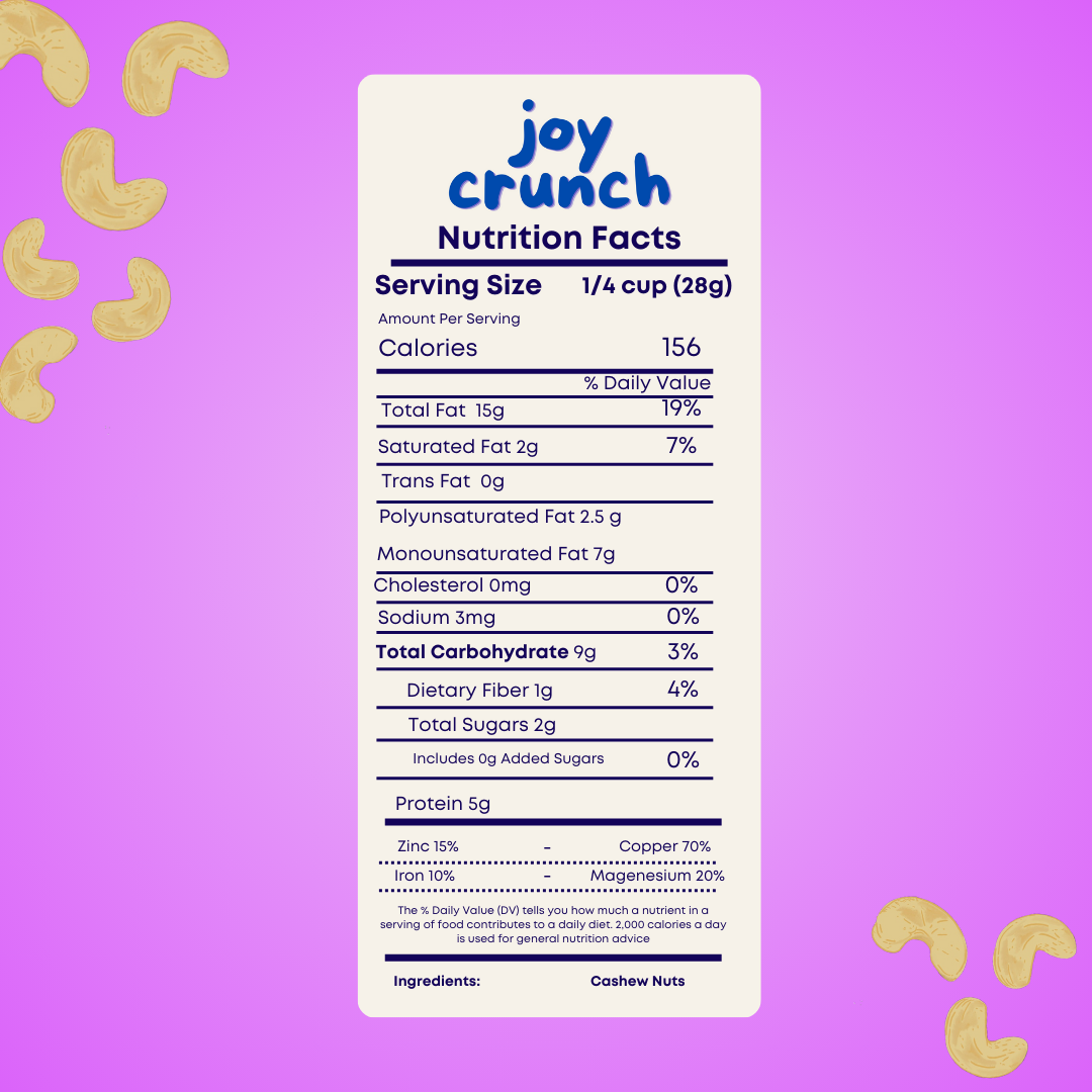 Joy Crunch Cashew Nuts