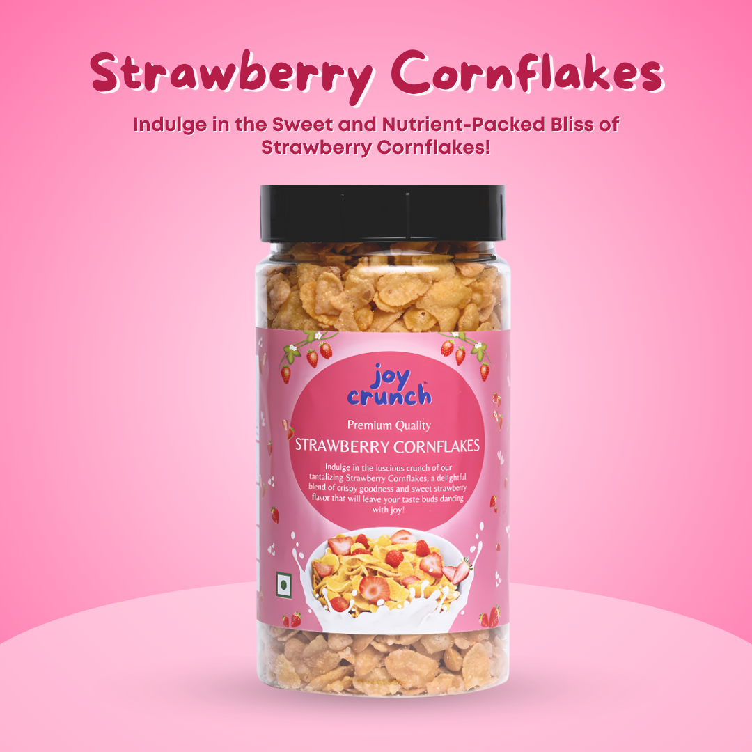 Joy Crunch Strawberry Cornflakes