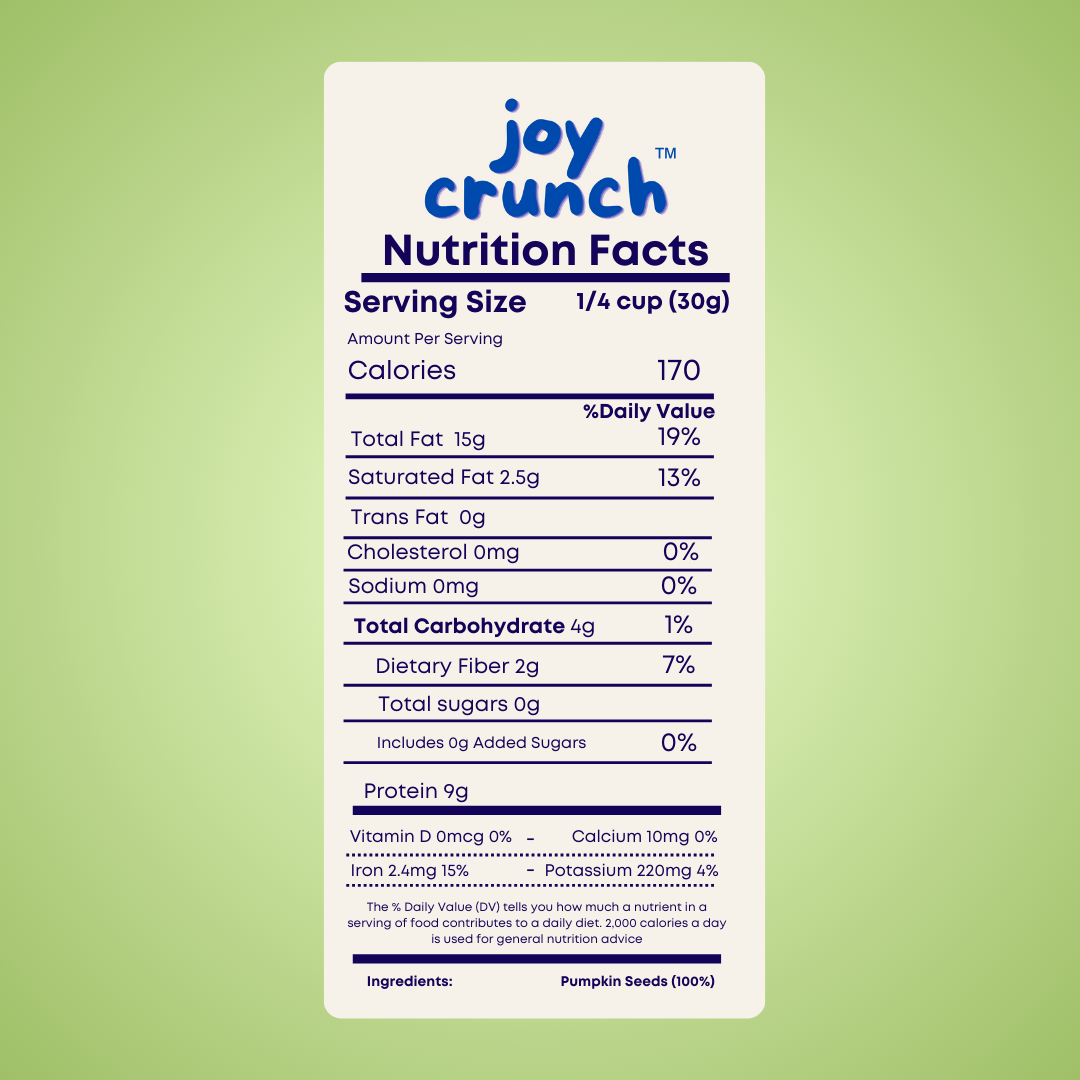 Joy Crunch Pumpkin Seeds