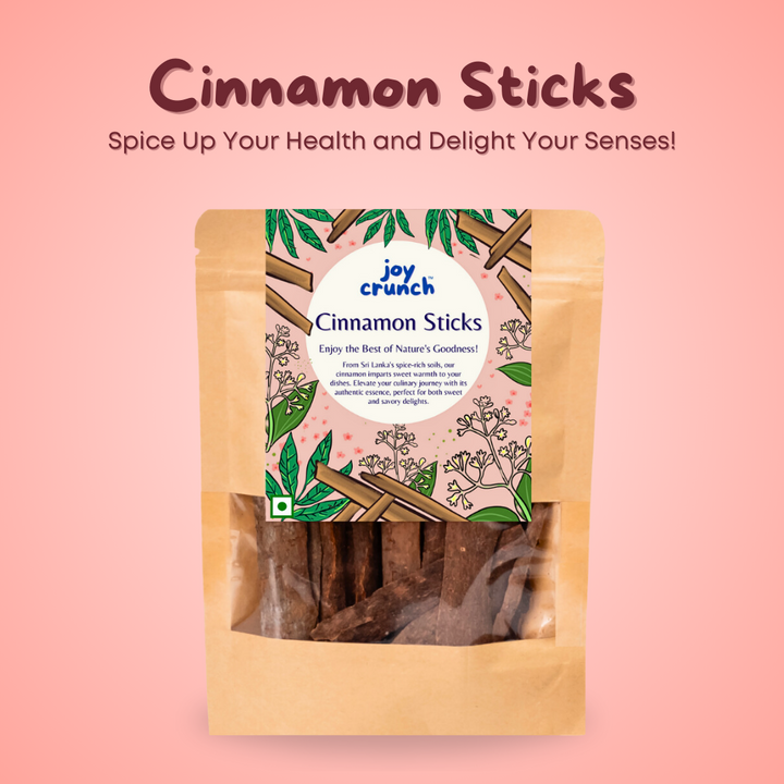 Joy Crunch Cinnamon Bark Sticks (Unpolished Cinnamon)