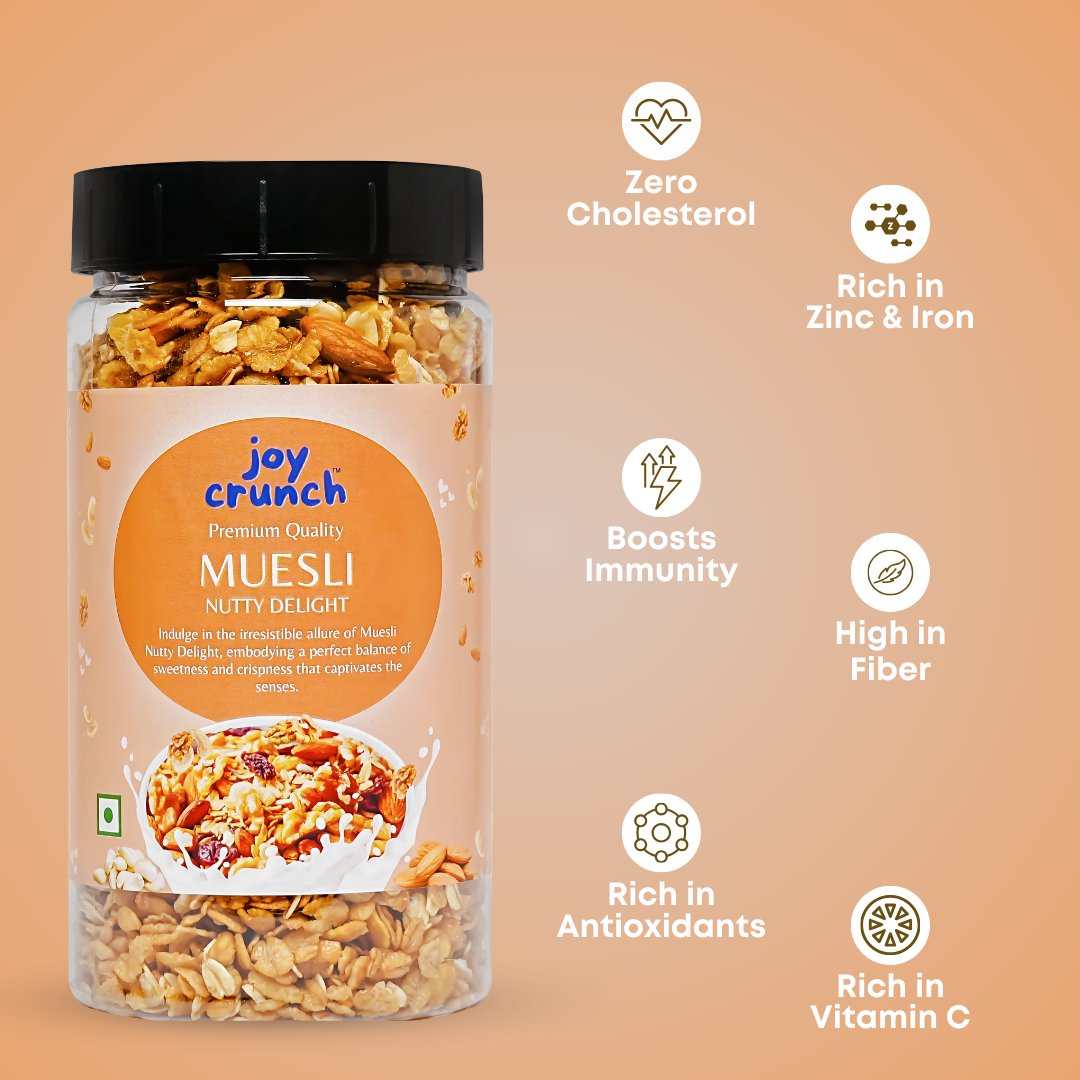 Joy Crunch Muesli Nutty Delight