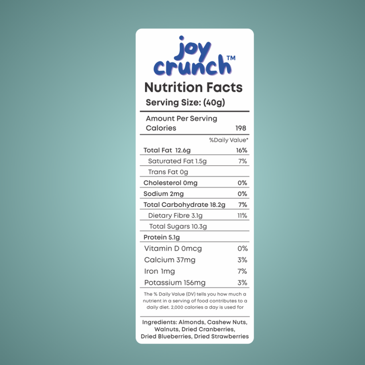 Joy Crunch Antioxidant Trail Mix