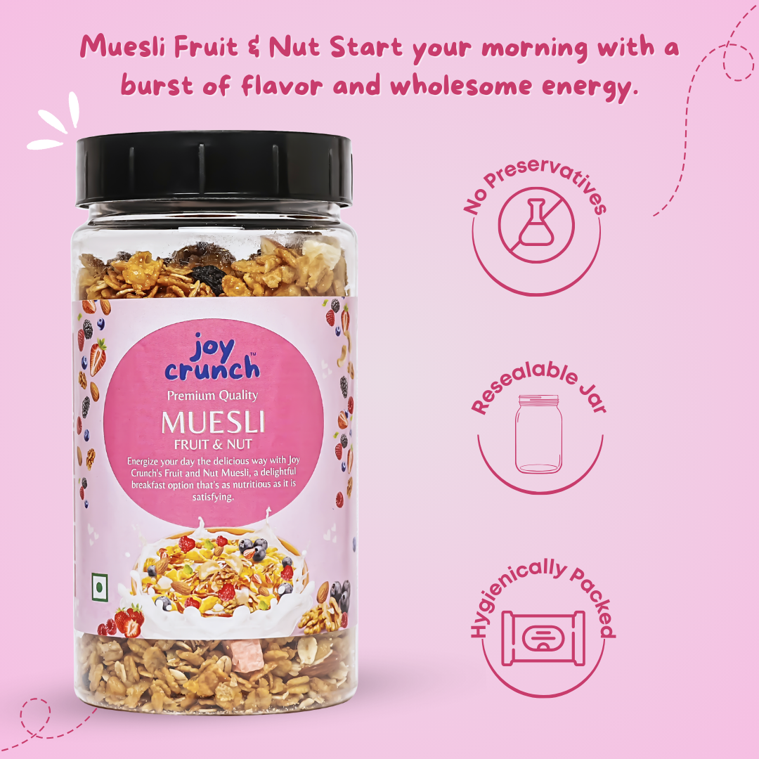 Joy Crunch Muesli Fruit & Nut