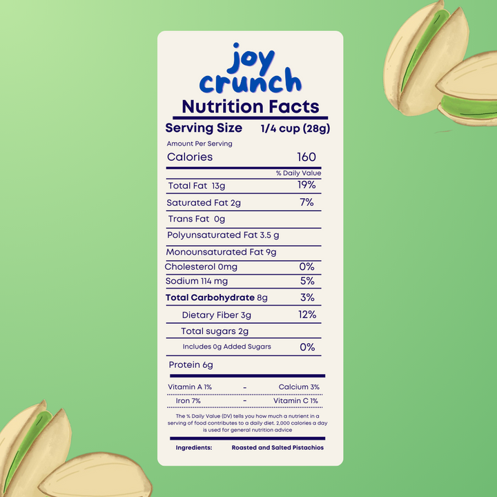 Joy Crunch Iranian Pistachios