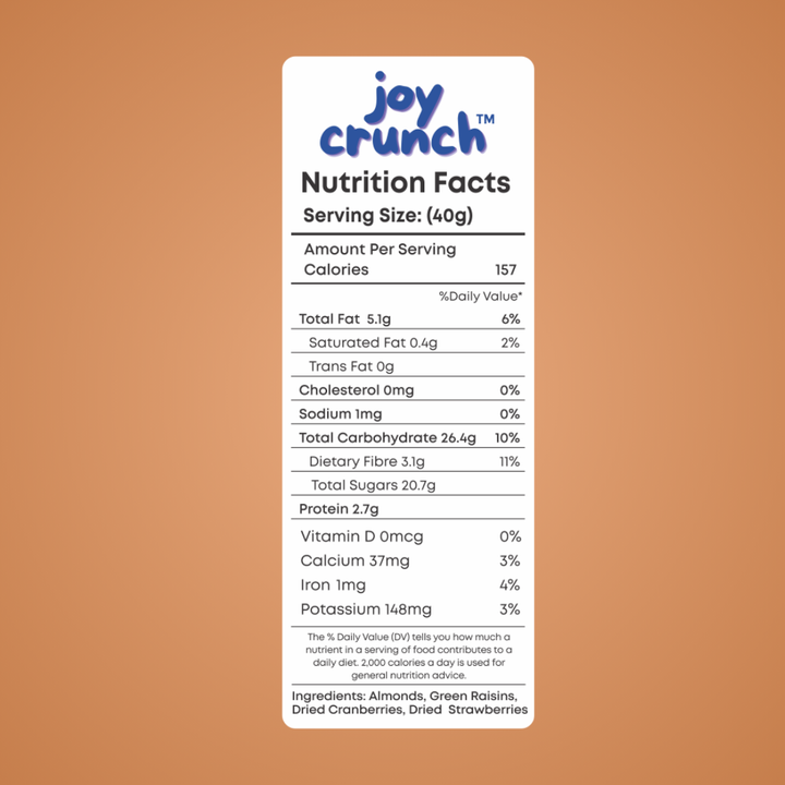 Joy Crunch Almond Energy Trail Mix