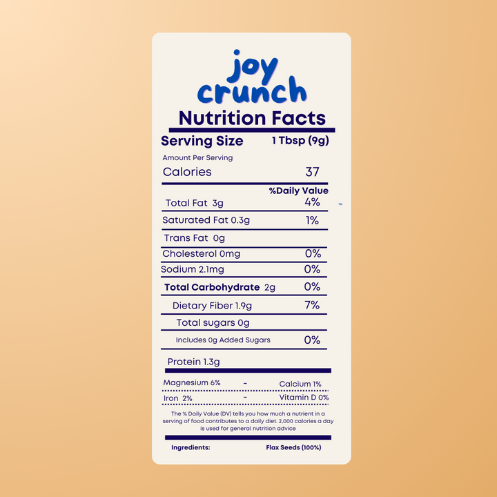 Joy Crunch Flax Seeds