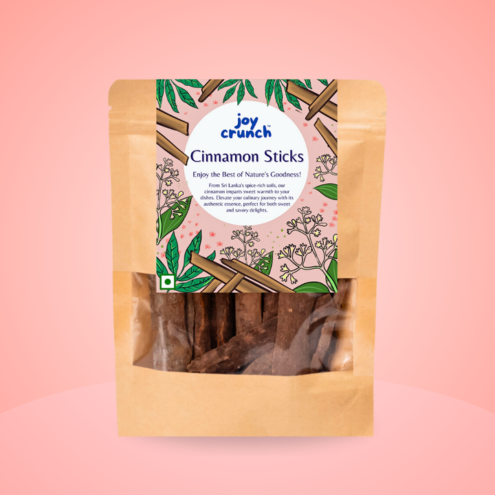 Joy Crunch Cinnamon Bark Sticks (Unpolished Cinnamon)